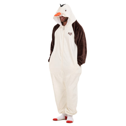 Snuggs Blanket Animal Onesie Snowman